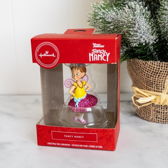 Hallmark 2019 Fancy Nancy Christmas Tree Red Box Ornament New In Box - Picture 1 of 5